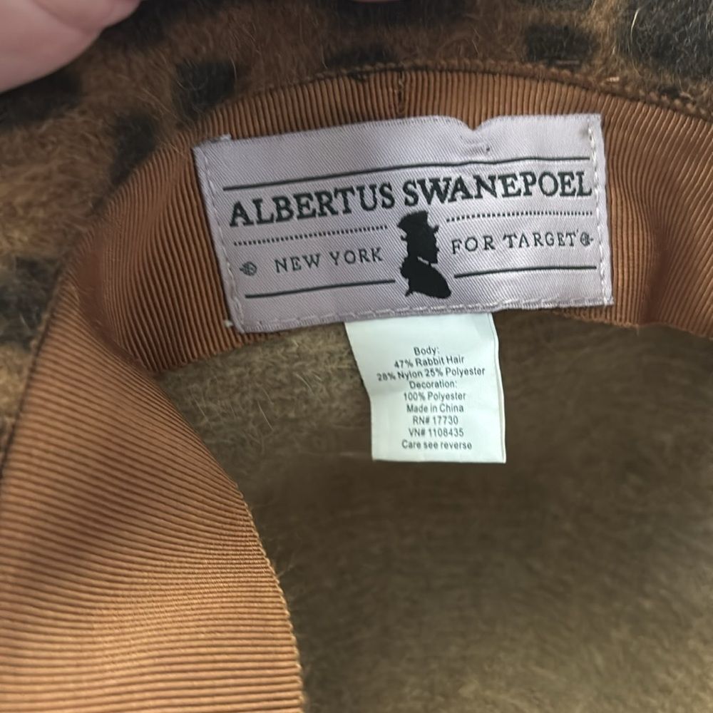 Albertus Swanepoel for Target Leopard Fedora - Picture 4 of 5